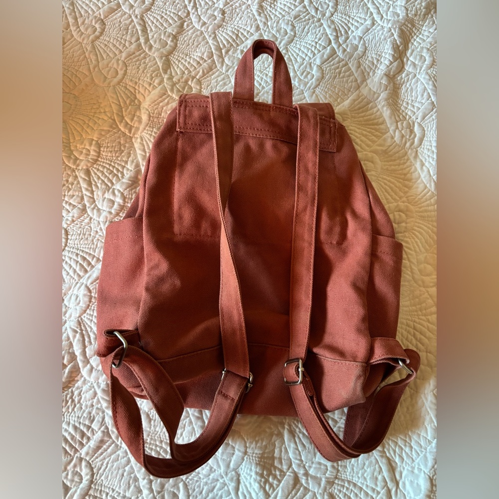 Rust Canvas Backpack - image 5